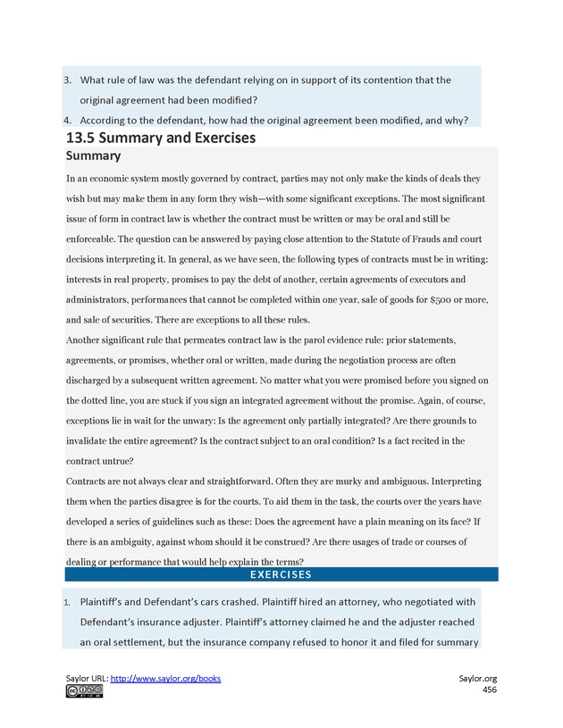 Business Law and the Legal Environment - Page 456